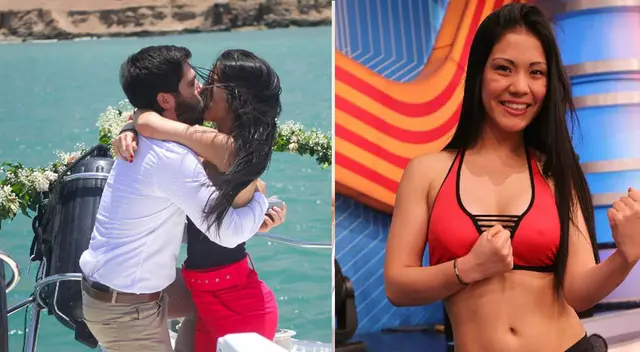 Fabianne Hayashida sorprendida con romántica pedida de mano. Fabianne Hayashida sorprendida con romántica pedida de mano.