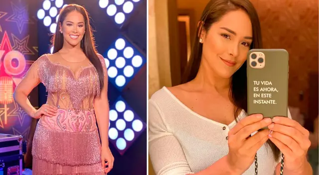 Karen Schwarz se muestra emocionada tras celebrar su cumpleaños lejos de su esposo, Ezio Oliva.