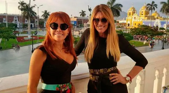 La organizadora del Miss Perú, Jessica Newton, valora la amistad de Magaly Medina.