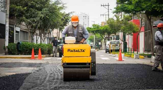 Realizan mejoramiento de vías en Lince. Realizan mejoramiento de vías en Lince.