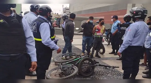 Agentes del serenazgo frustraron el robo de bicicletas