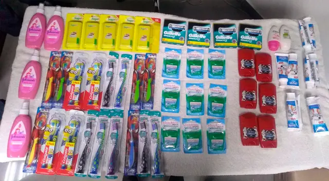 Los productos que hurtaron Los productos que hurtaron