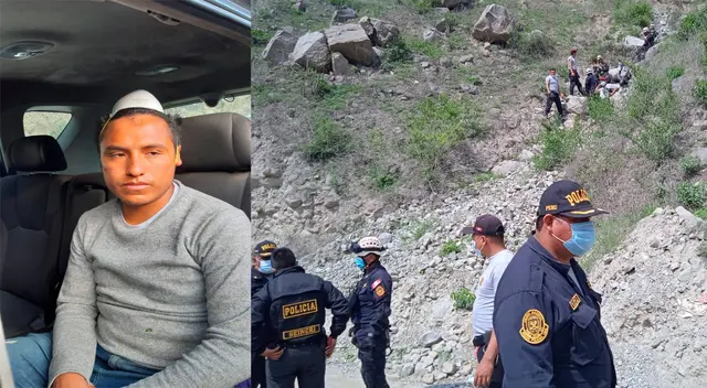 El principal sospechoso y el lugar en que cayó la embarazada