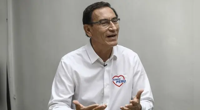 Martín Vizcarra postula al Congreso por Somos Perú.