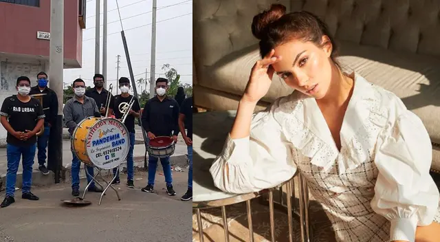 La modelo Natalie Vértiz hizo una reflexión sobre la dura situación que viven los músicos.