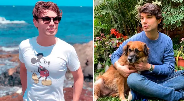 Bruno Pinasco pasó duros momentos por la salud de su mascota.