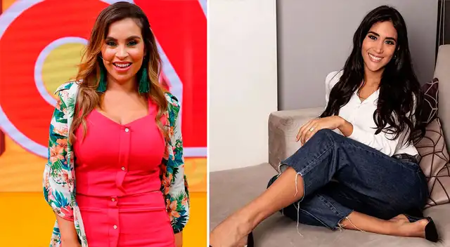 Ethel Pozo le dio la bienvenida a Melissa Paredes.