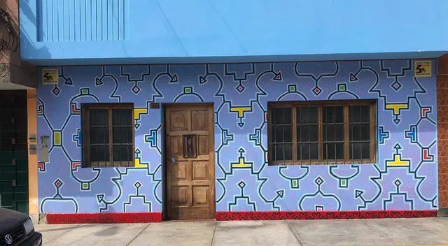 Trabajo del Colectivo Shipibas Muralistas.