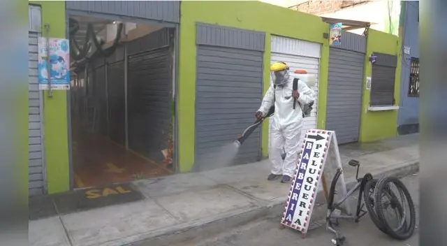 desinfectan parques y mercados desinfectan parques y mercados