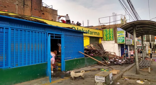 El incendio no dejó heridos ni muertos. El incendio no dejó heridos ni muertos.