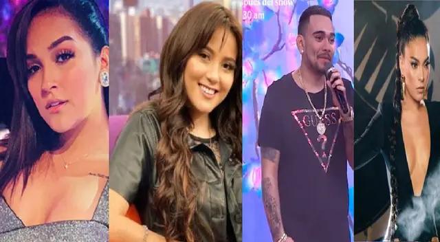 Daniela, Amy, Cielo y Josimar en el Reventonazo de la Chola. Daniela, Amy, Cielo y Josimar en el Reventonazo de la Chola.