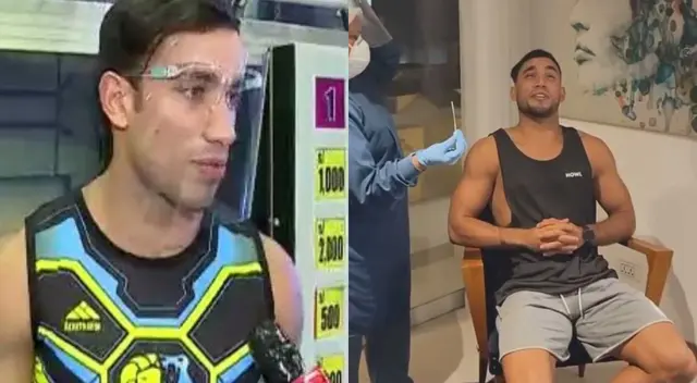 Alejandra Baigorria mostró el curioso momento que vivió su pareja Said Palao debido al hisopado para descartar si tenía coronavirus.