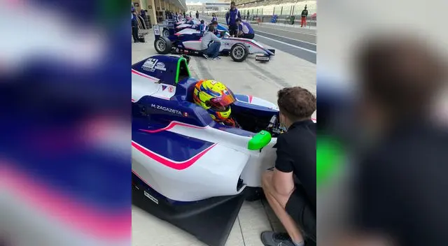 Matías Zagaceta brilló en Emiratos Arabes Unido.