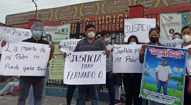 Los familiares de Fernando Osorio Toribio, fallecido el 4 de enero, exigen justicia.