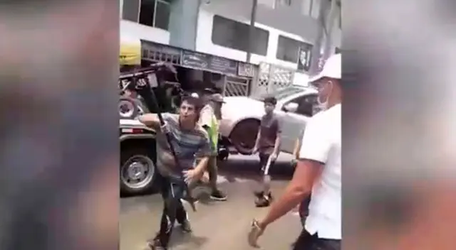 sujetos agreden a fiscalizadores en San Luis sujetos agreden a fiscalizadores en San Luis