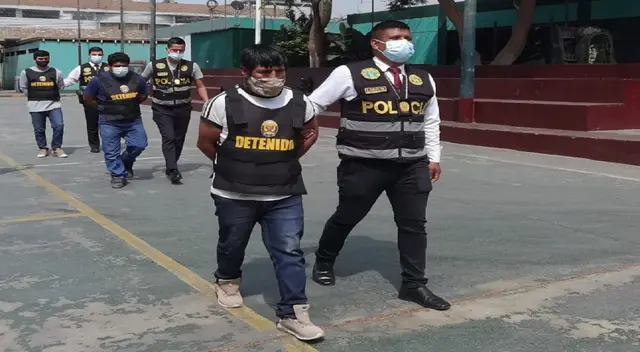 Entre los detenidos se encontraba un menor de edad de 16 años.