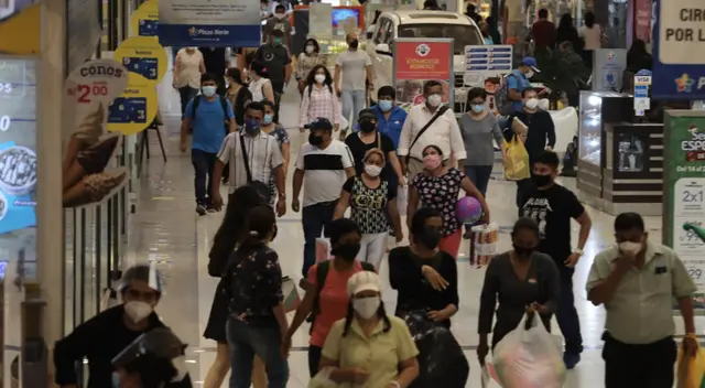 Los centros comerciales serían afectados si el país regresa a la Fase 2 de la reactivación económica. Los centros comerciales serían afectados si el país regresa a la Fase 2 de la reactivación económica.