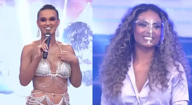 Angie Arizaga da la bienvenida a Ximena Peralta.