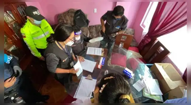 El operativo de control en el centro de medicina alternativa se realizó este martes 26 de enero del 2021.