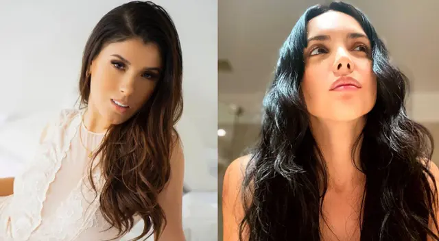 Rosángela Espinoza y Yahaira Plasencia se lucen juntas.