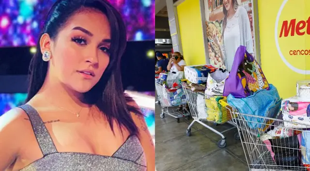 Daniela Darcourt advirtió a los peruanos de las consecuencias de salir a comprar masivamente, y pidió acatar la cuarentena. Daniela Darcourt advirtió a los peruanos de las consecuencias de salir a comprar masivamente, y pidió acatar la cuarentena.