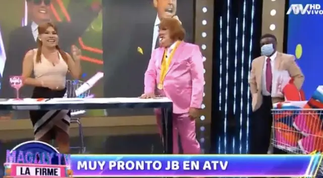Jorge Benavides imita a ‘Richi Swing’ y deja impresionada a Magaly Medina.