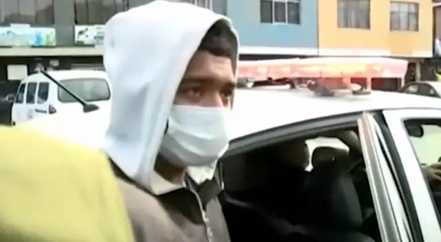 El presunto acusado negó lo sucedido ante la Policía Nacional.
