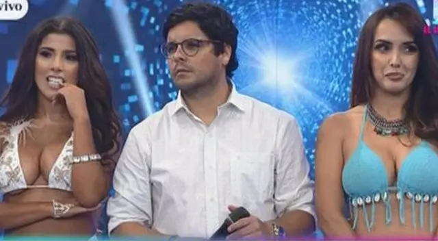 Rosángela Espinoza da la bienvenida a Yahaira Plasencia.