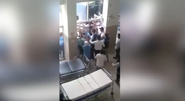 Congresista del Frepap dijo que acudió hasta el nosocomio tras la llamada del Frente Social de Defensa de Ate.