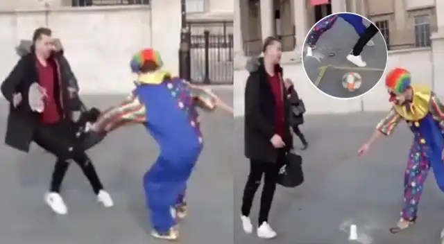 Peculiar video se viralizó en las redes sociales.