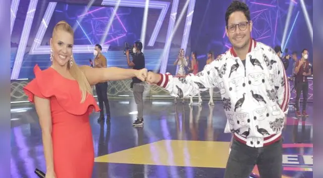 Johanna San Miguel sobre Gian Piero en "Esto es guerra". Johanna San Miguel sobre Gian Piero en "Esto es guerra".