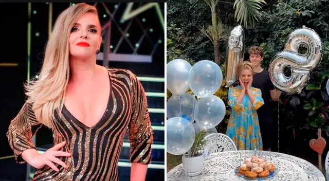 Johanna San Miguel festejó los 18 años de su hijo Paulo.