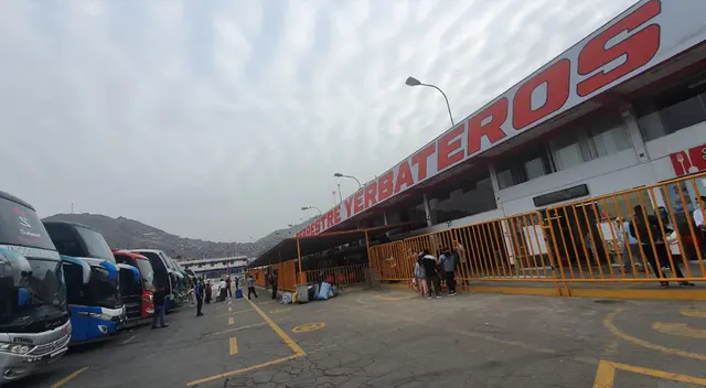 Terminal de Yerbateros a un día de la cuarentena.