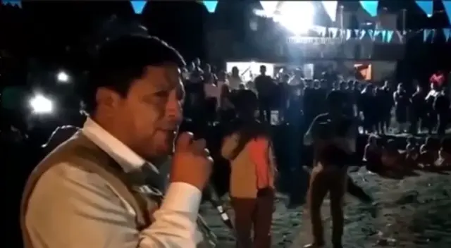 Gobernador regional de Pasco realizó fiesta COVID-19.