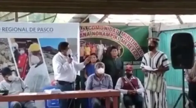 Gobernador regional de Pasco realizó fiesta COVID-19.