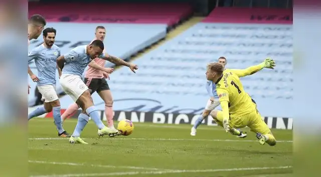 Manchester City ganó 1-0 con gol de Gabriel Jesus.