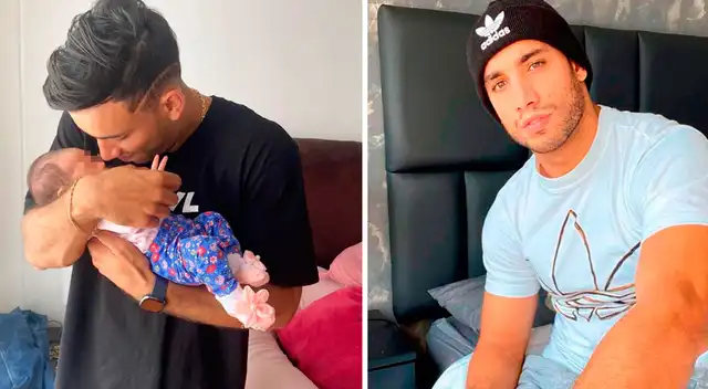 Said Palao se emocionó al conocer a su sobrina. Said Palao se emocionó al conocer a su sobrina.