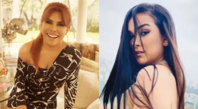 Magaly Medina mostró su apoyo a Daniela Darcourt como cantante.