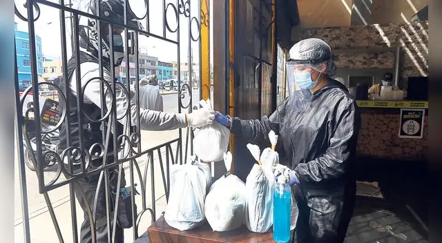 El servicio de recojo de los pedidos se realizará como máximo hasta las 6 p. m.