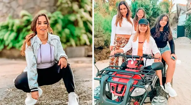 Ethel Pozo se muda junto a su mamá Gisela Valcárcel.