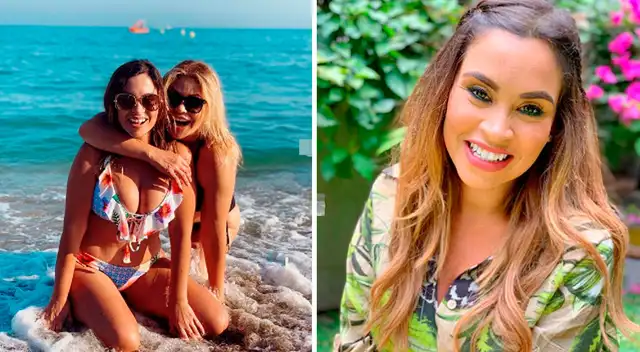 Ethel Pozo se muda junto a su mamá Gisela Valcárcel.