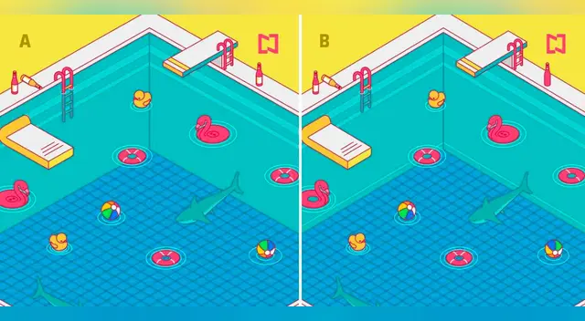 ¿Puedes descubrir las diferencias entre las imágenes?