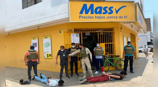 Capturan a dos delincuentes en Los Olivos Capturan a dos delincuentes en Los Olivos