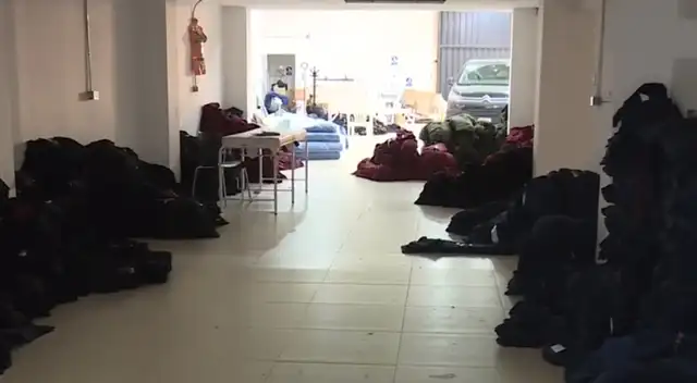 Robo en almacén de VES. Robo en almacén de VES.