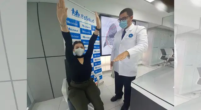 Daños en los pulmones por el COVID-19.