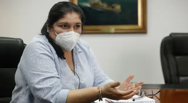Ministra de Defensa instó a todos los peruanos a continuar con las medidas de bioseguridad.