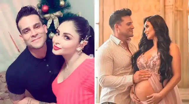 Christian y Pamela festejan con tiernos mensajes un mes más juntos.