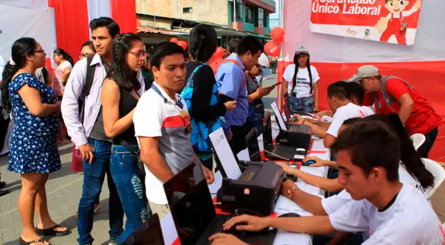 Lista de ofertas laborales del Ministerio de Trabajo y Promoción del Empleo
