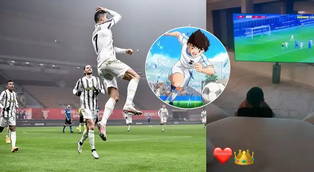 Cristiano Ronaldo sigue anotando y su familia lo celebra en redes sociales.