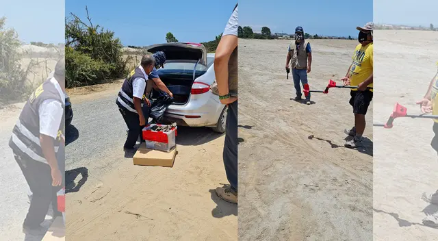 Huaca Malena en Cañete. Huaca Malena en Cañete.